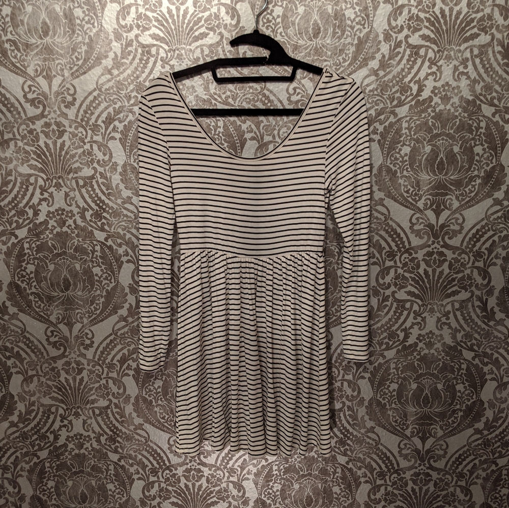 Full Tilt striped flowy mini dress